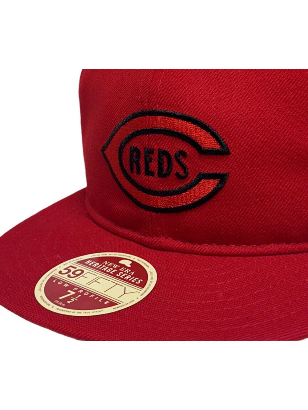 New Era Cincinnati Reds Heritage Low Profile 59FIFTY 7 1/4